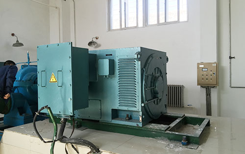 冠县某水电站工程主水泵使用我公司高压电机