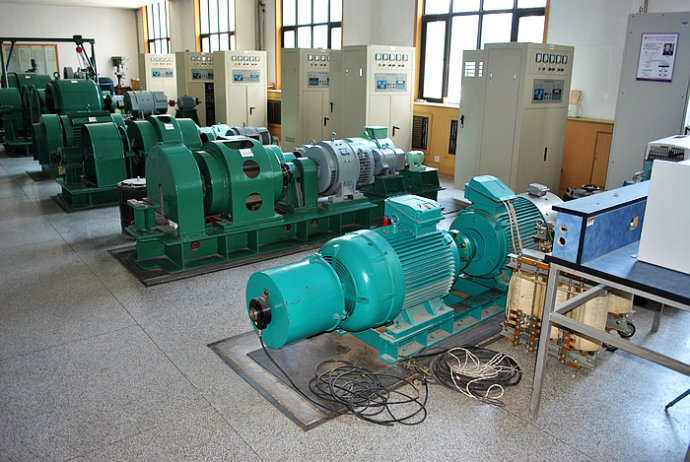 冠县某热电厂使用我厂的YKK高压电机提供动力